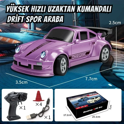 Mini Drift Araba 1/64 Ölçek